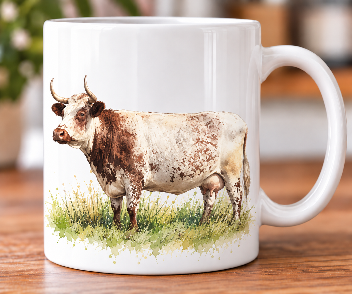 Shorthorn Cow Mug