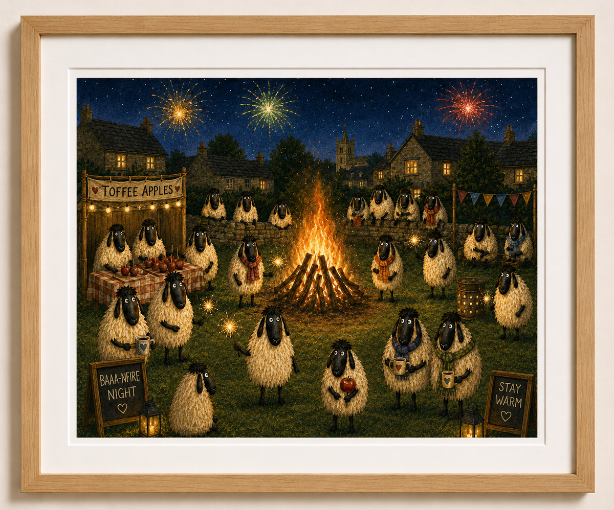 Baaa-nfire Night
