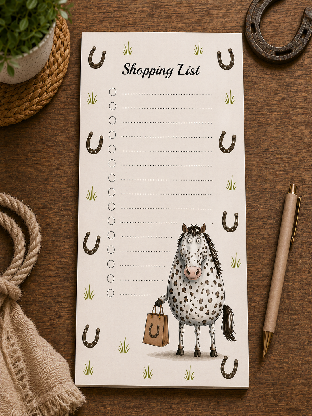 Horse Shopping List