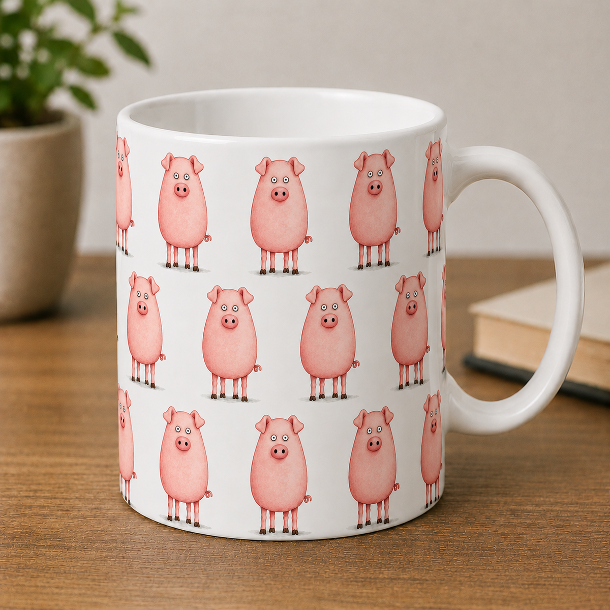 Pink Pig Mug