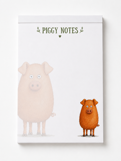 Piggy Notes Notepad