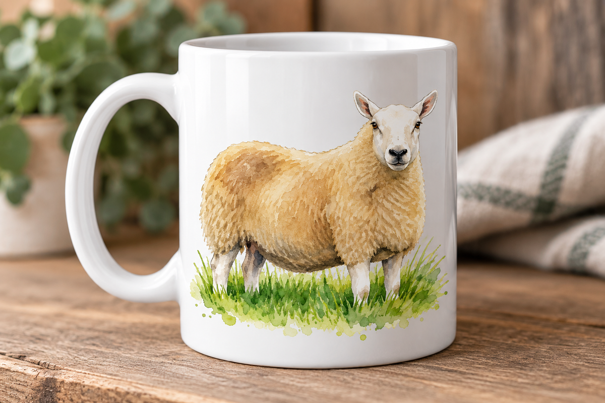Cheviot Sheep Mug