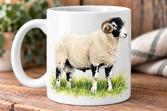 Swaledale Sheep Mug