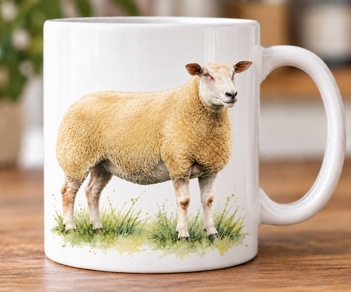 Charollais Sheep Mug