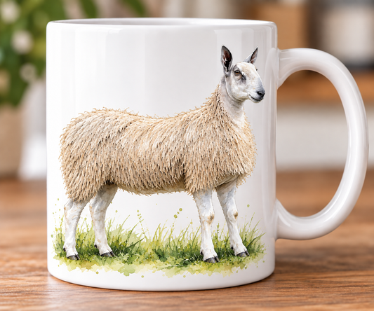 Blue faced Leicester Sheep Mug