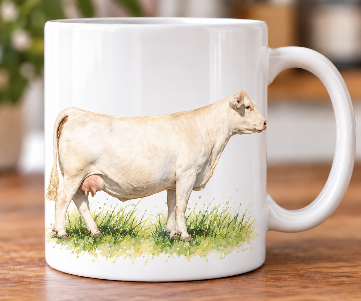 Charolais Cow Mug