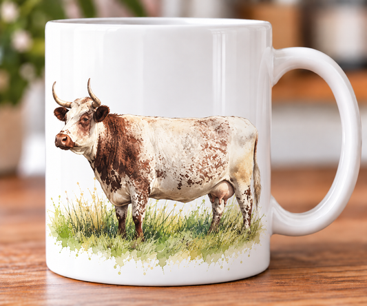 Shorthorn Cow Mug