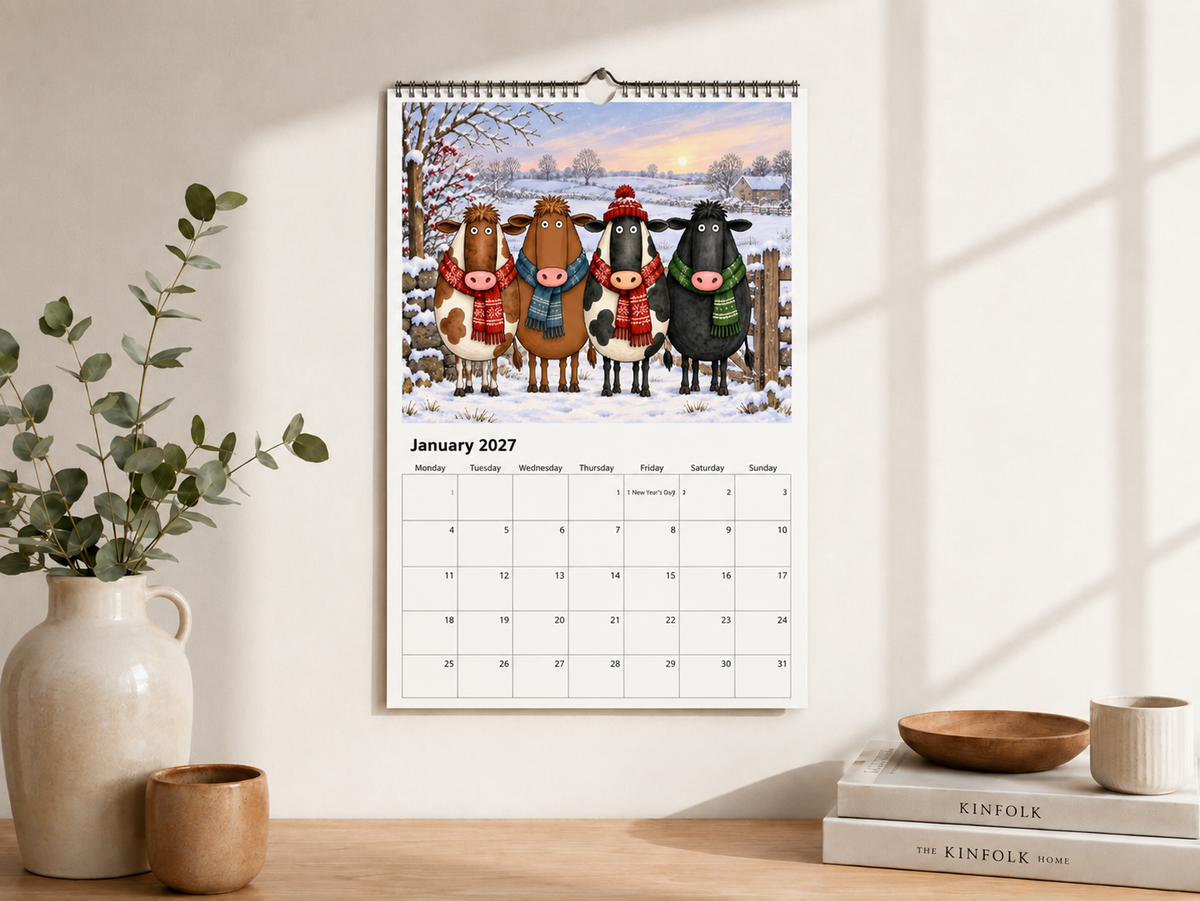 Cow Calendar