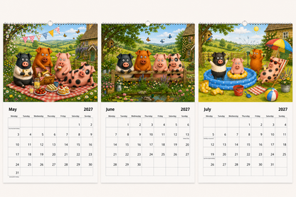 Piggy Calendar