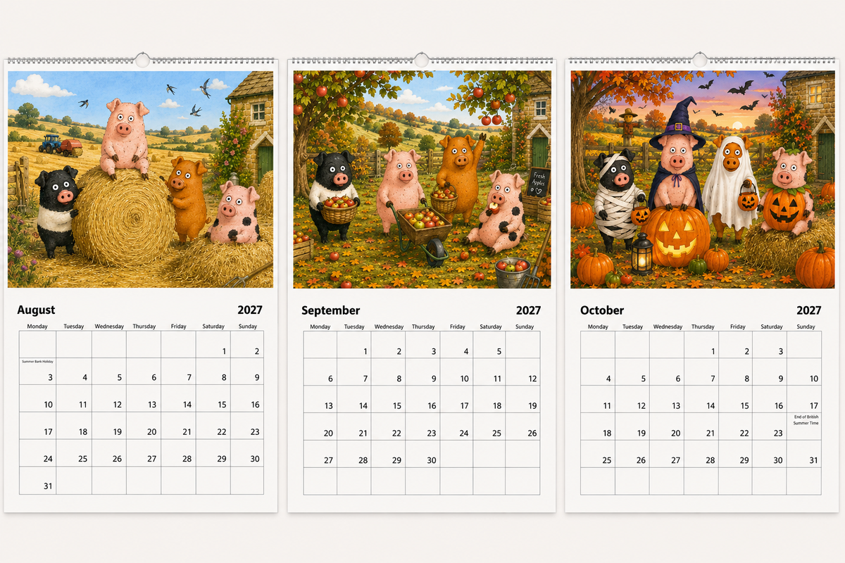 Piggy Calendar