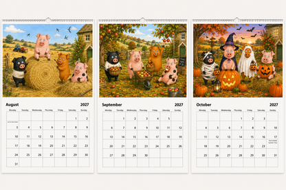 Piggy Calendar