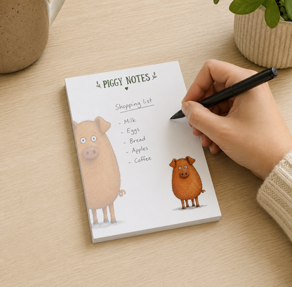 Piggy Notes Notepad