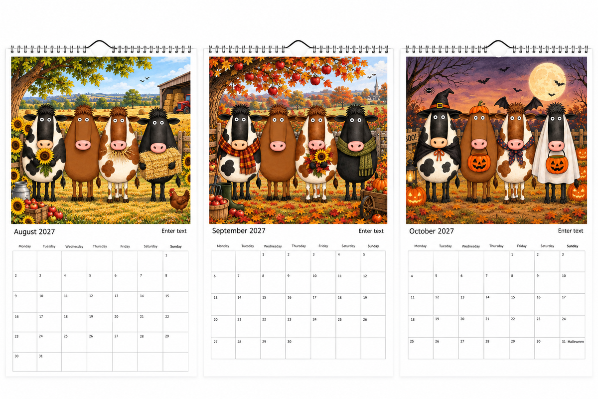 Cow Calendar