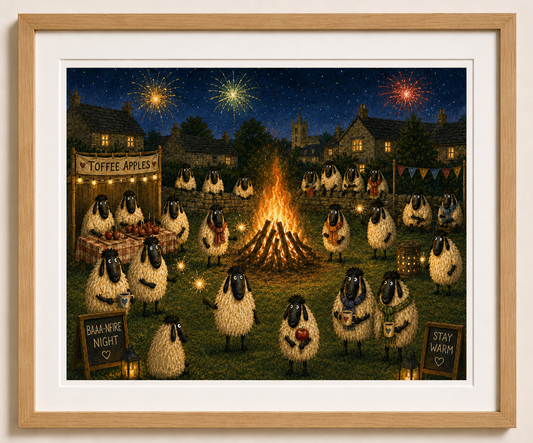 Baaa-nfire Night