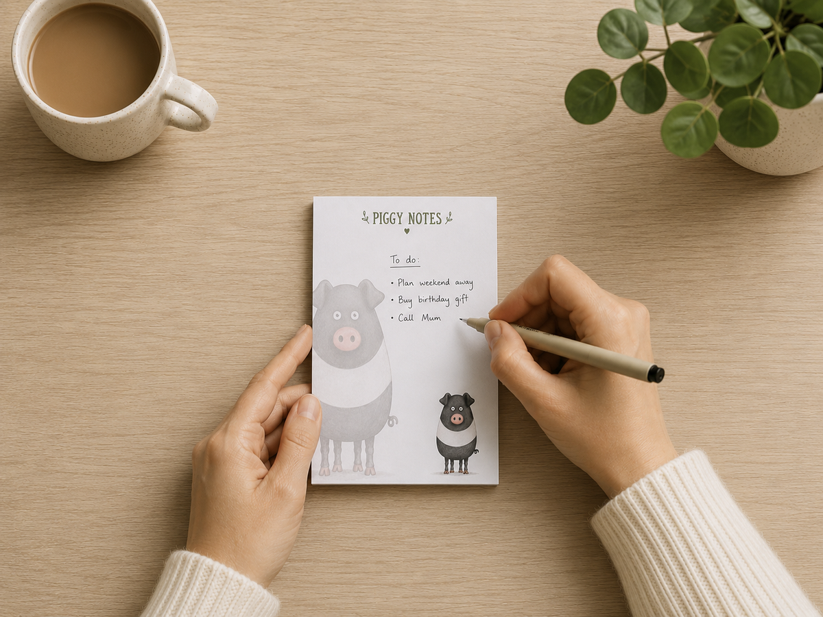 Piggy Notes Notepad
