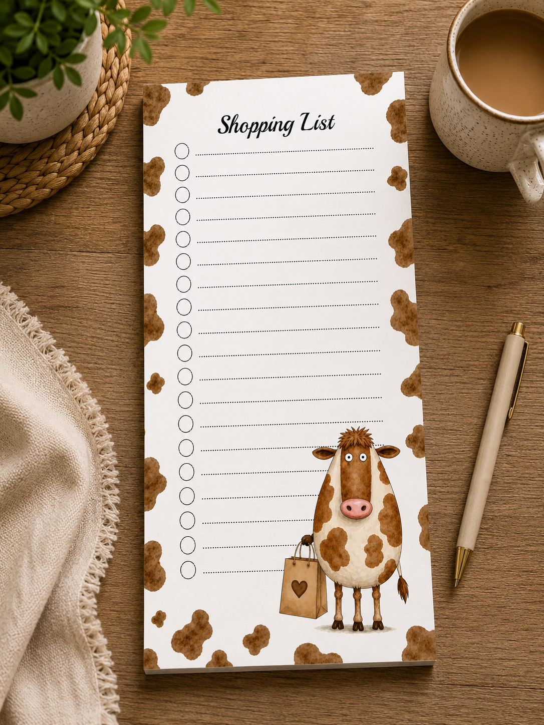 Cow Shopping List