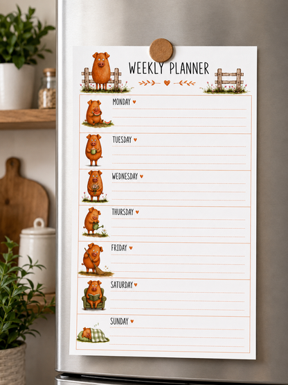 Piggy Weekly Planner