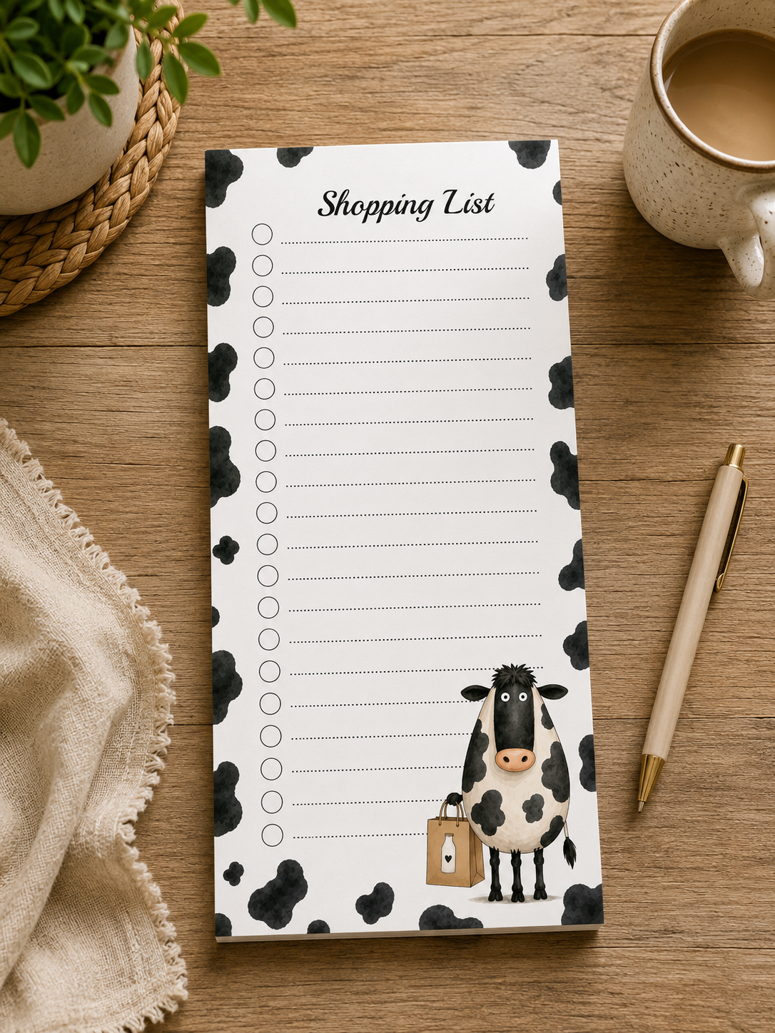 Cow Shopping List