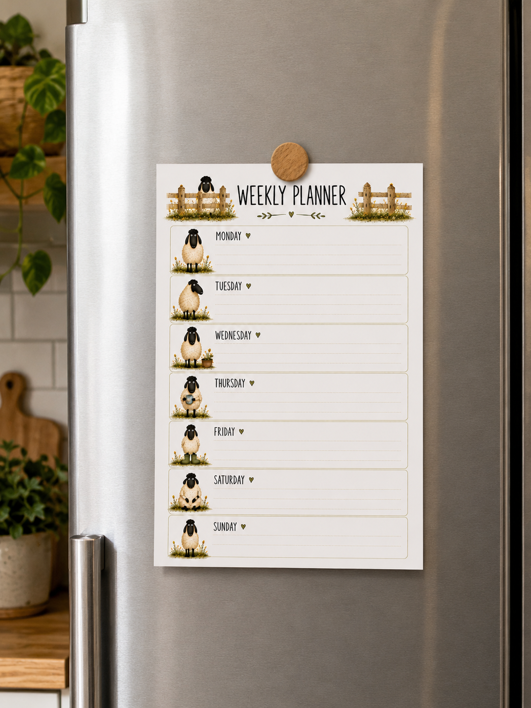 Sheepy Weekly Planner