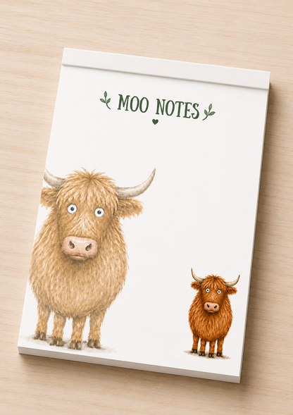 Moo Notes Notepad