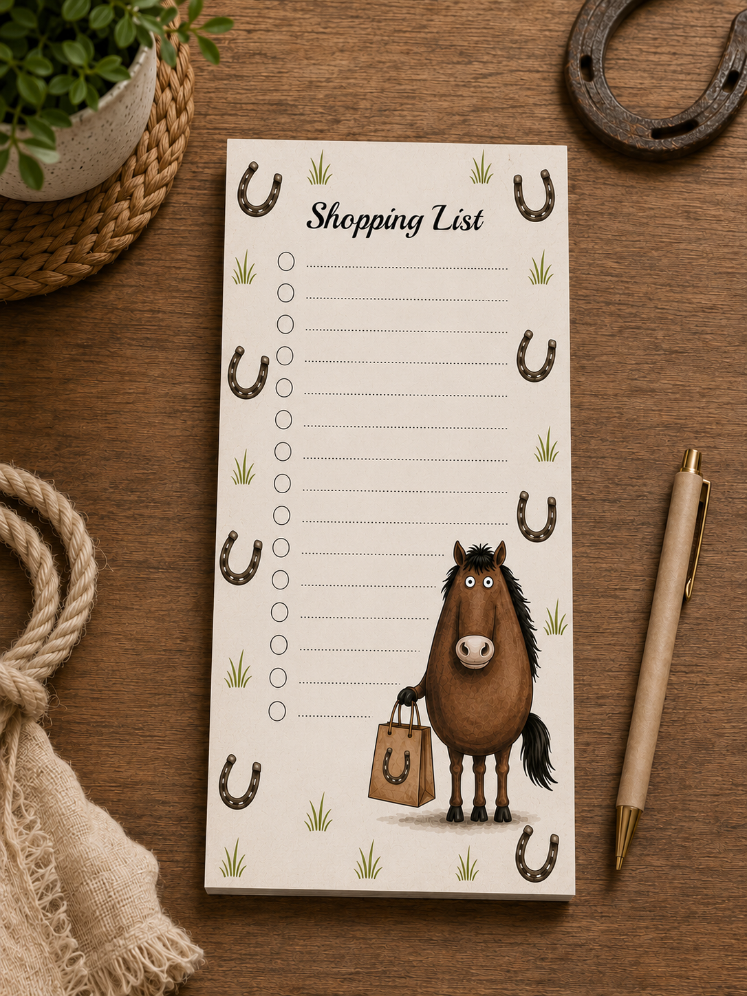 Horse Shopping List