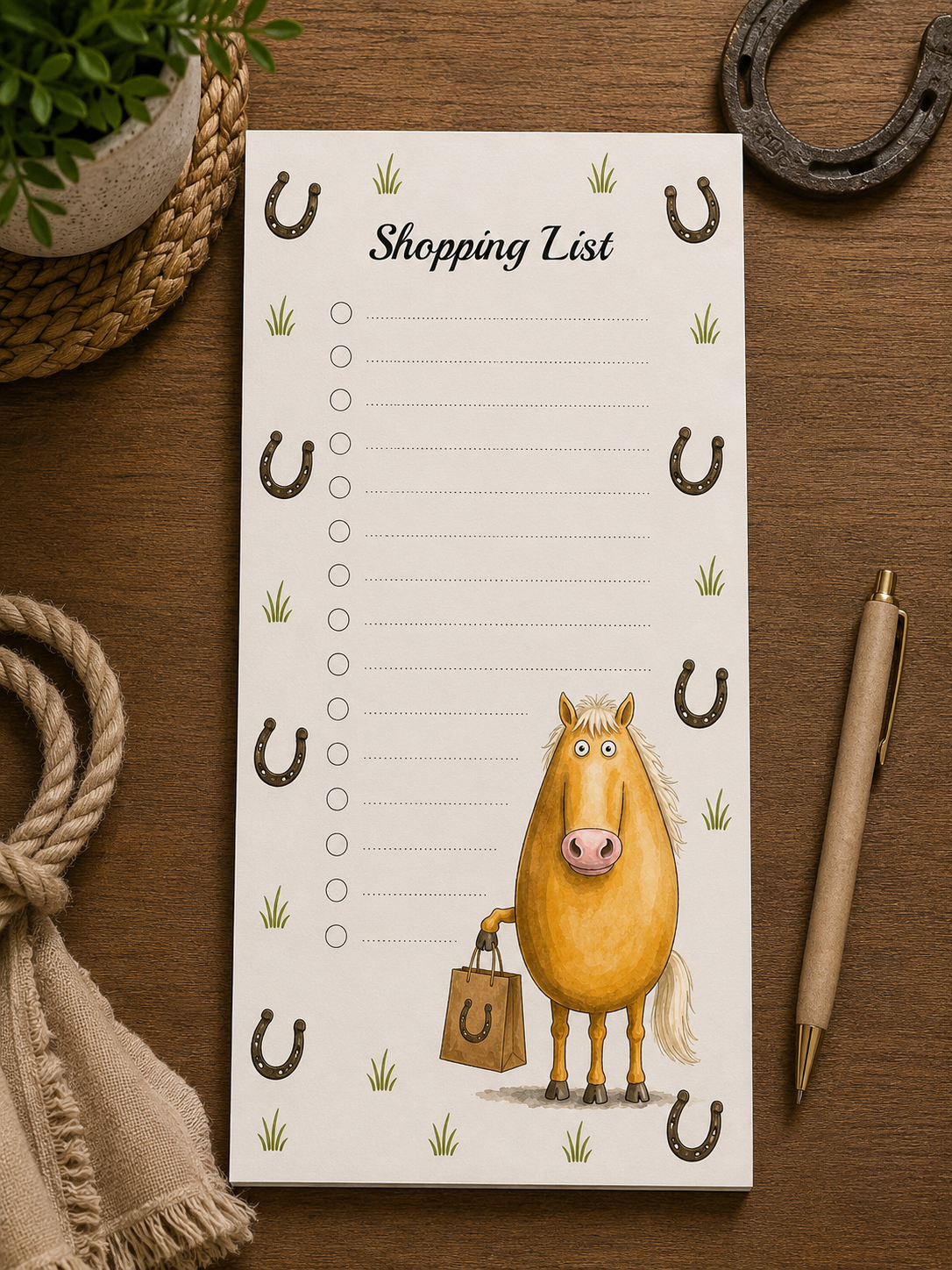 Horse Shopping List