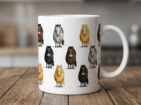 Horse Characters Mug