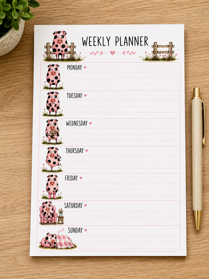 Piggy Weekly Planner