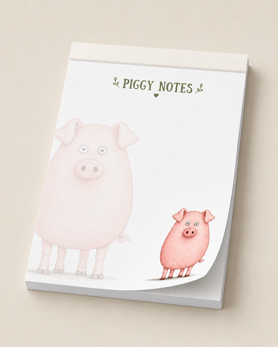 Piggy Notes Notepad