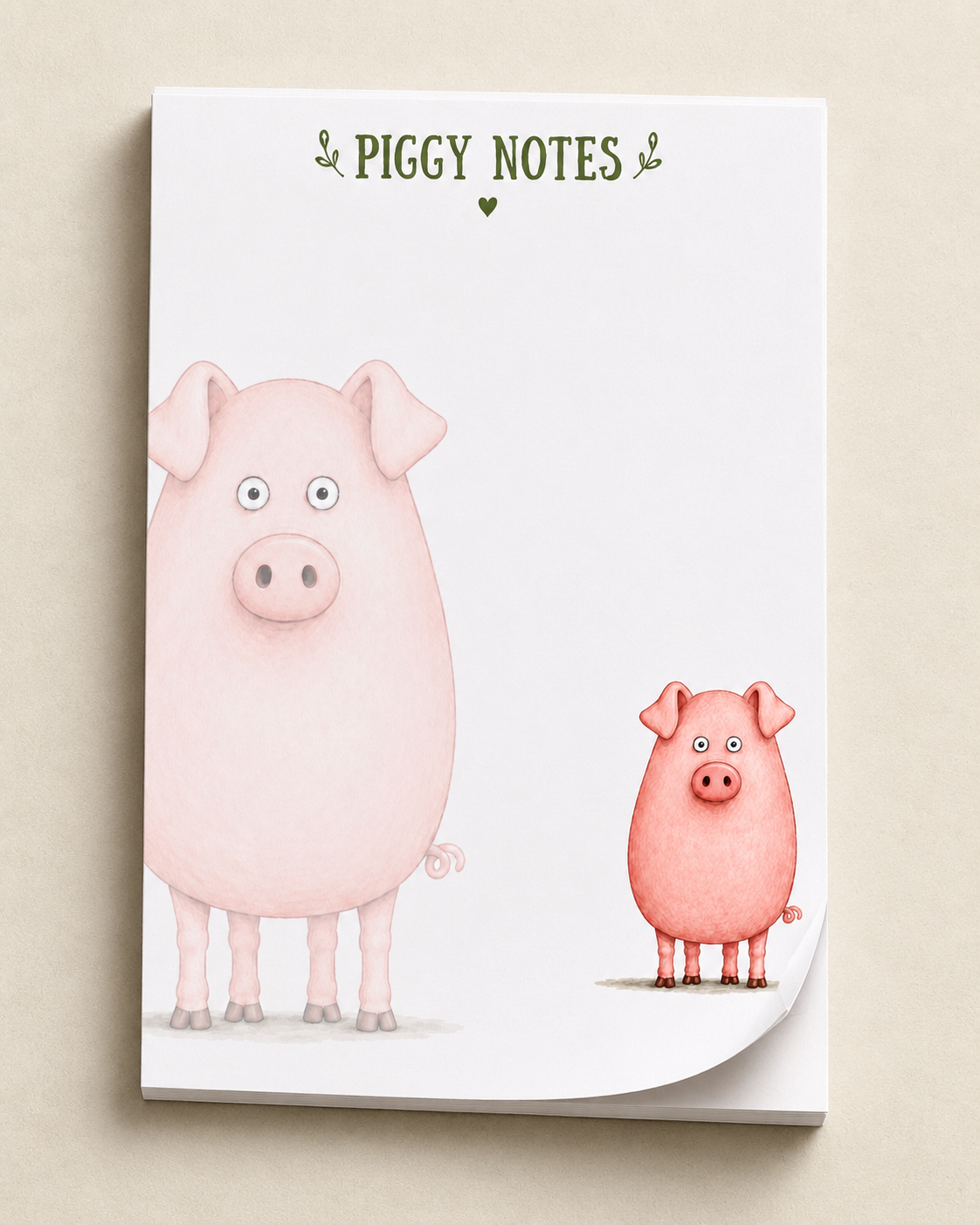 Piggy Notes Notepad