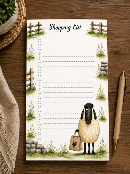 Sheepy Shopping List