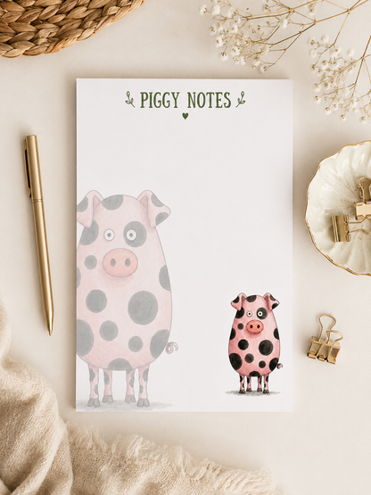 Piggy Notes Notepad